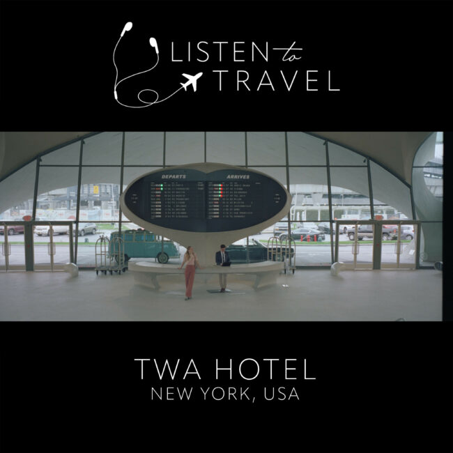 TWA Hotel im JFK Airport in New York USA